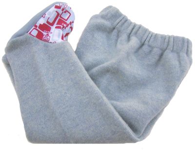 New Print! Cashmere Blend Footies, Retro Robots-