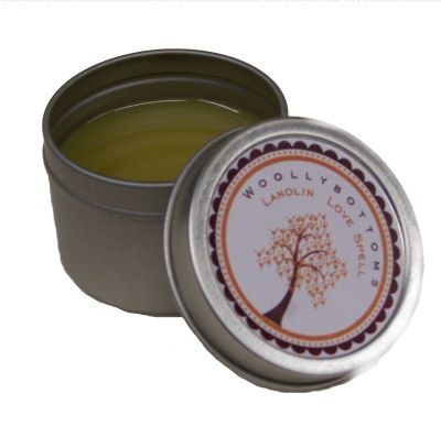 Woollybottoms Love Spell Lanolin Balm, 2 oz-