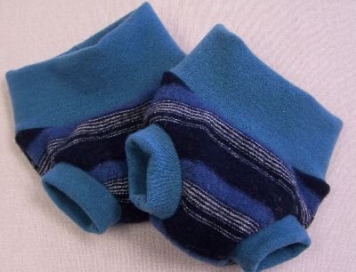 Blue Stripes Hybrid Soaker, sz XS-