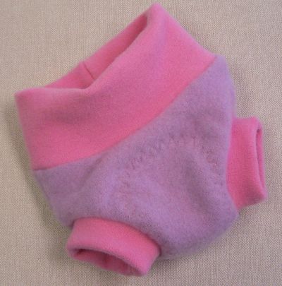 Baby Pink Cashmere Hybrid Soaker, sz XS-