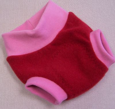 Cherry/Rose Cashmere Hybrid Soaker, sz M-