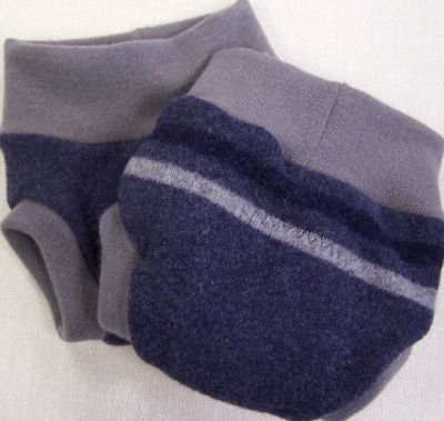 Navy/Umber Double Stripe Hybrid Soaker, sz S-