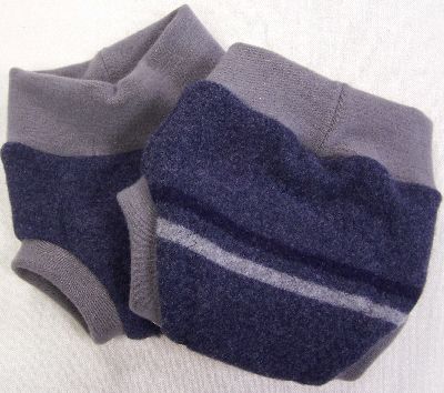 Navy/Umber Double Stripe Hybrid Soaker, sz M-
