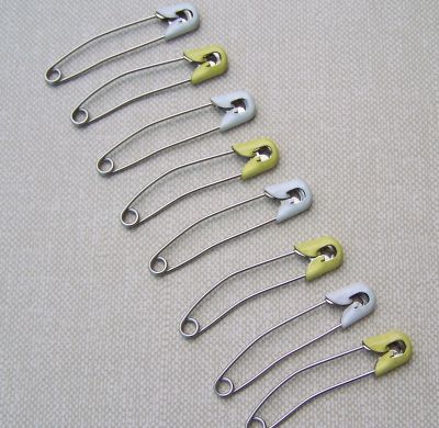 Dritz Metal Head Locking Pins Set of 8