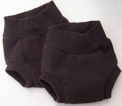 Chocolate Interlock Soaker sz M Chocolate Interlock Soaker sz M