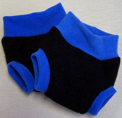 Black/Brilliant Blue Hybrid Soaker, sz M-