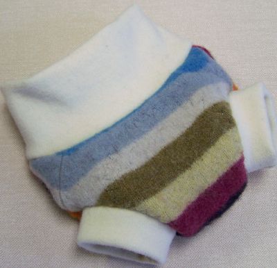 Rainbow Stripe Hybrid Soaker, sz XS-