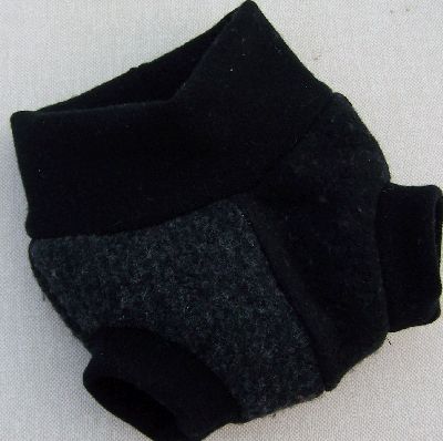 Charcoal/Black Hybrid Soaker, sz XS Charcoal/Black Hybrid Soaker, sz XS