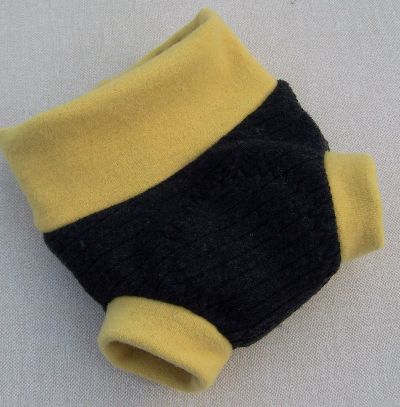 Charcoal/Butter Hybrid Soaker, sz XS Charcoal/Butter Hybrid Soaker, sz XS