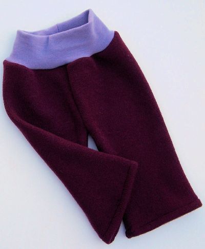 Mulberry/Lavender Hybrid Longies, sz S/M-