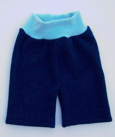 Basic Navy/Sky Hybrid Shorties, sz M/L-