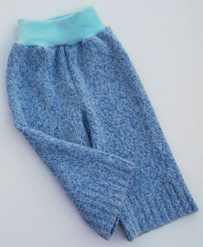 Faded Indigo Hybrid Longies, sz M/L-