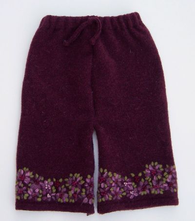 Little Flowers Capris, sz M/L-