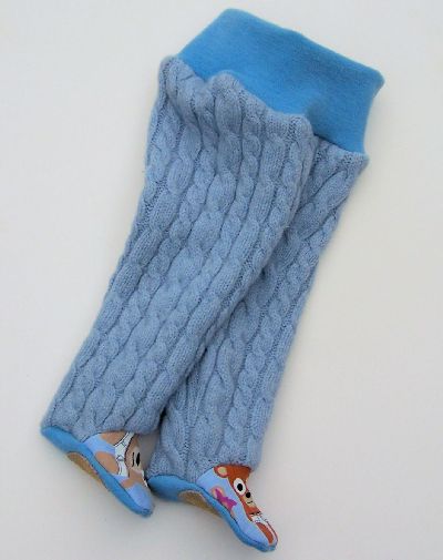 Recycled Bears in Underwear Footies, sz XS-
