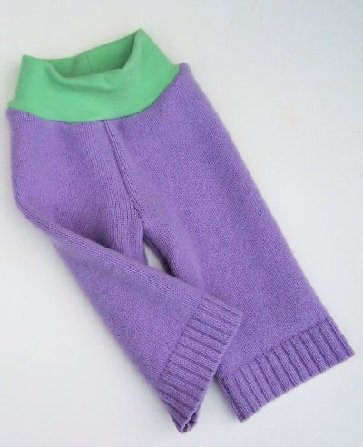 Lavender/Spring Hybrid Longies, sz M-