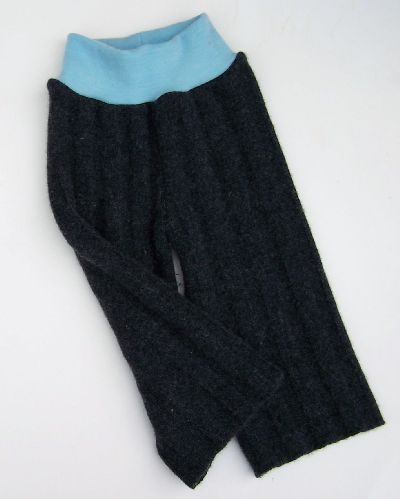 Charcoal/Sky Hybrid Longies 2, sz M/L-