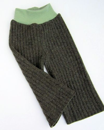 Olive/Avacado Hybrid Longies, sz L-