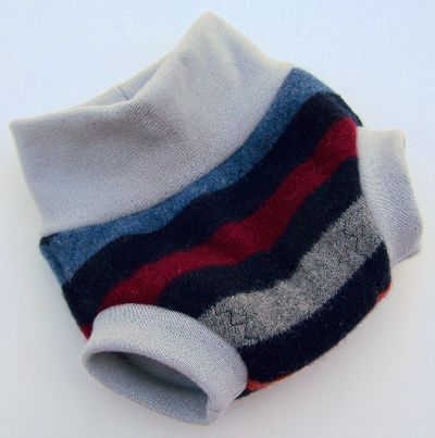 Navy Multi Stripe  Hybrid Soaker, sz XS-