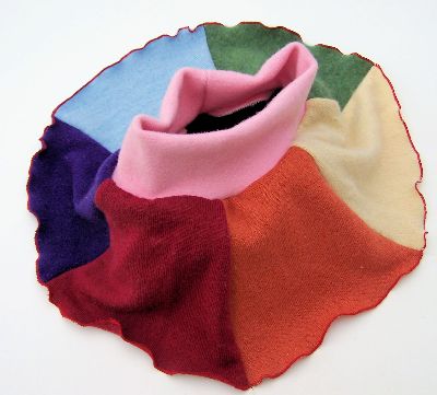 Patchwork Rainbow Twirly Skirty, sz M-