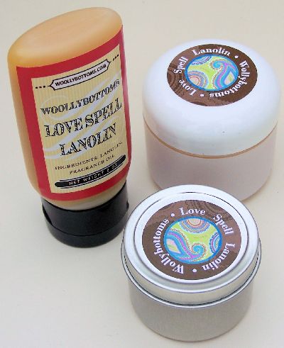 Woollybottoms Love Spell Lanolin Balm, 2 oz-