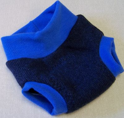 Navy/Brillant Blue Hybrid Soaker, sz M-