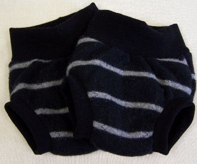 Black/Gray Stripe Hybrid Soaker, sz L-