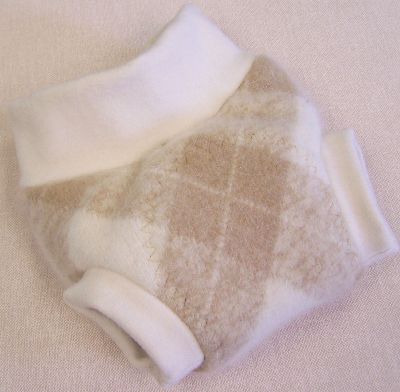 Natural/Sand Argyle Hybrid Soaker, sz M-