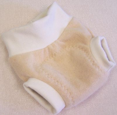 Ivory/Natural Cashmere Hybrid Soaker, sz M-